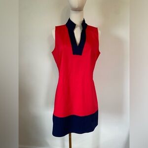 STS Sail To Sable Tunic Red and Navy Tunic Dress